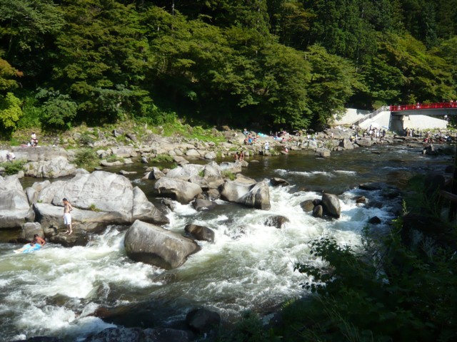 今年も夏の香嵐渓 ふらっと２にようこそ